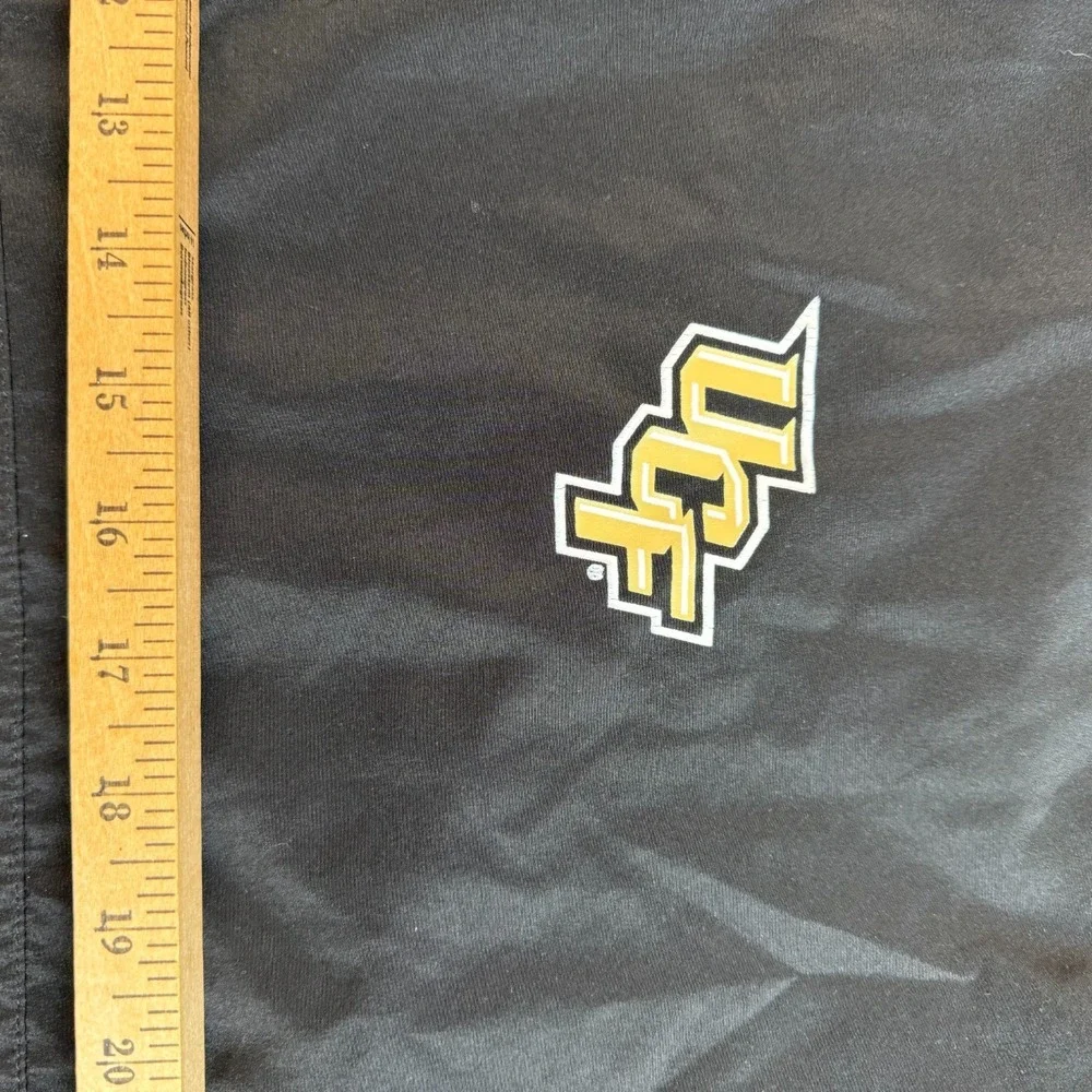 UCF Knights Champion Adults Black Windbreaker Hooded Jacket NBL Sports - Large - Picture 12 of 13